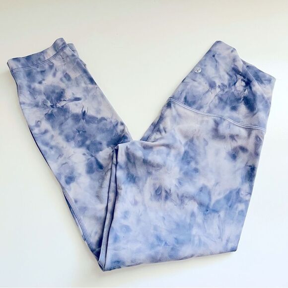 RARE Lululemon Align Pants Size 4 DIIP Diamond Dye Iced Iris Peri Purple - Picture 6 of 11